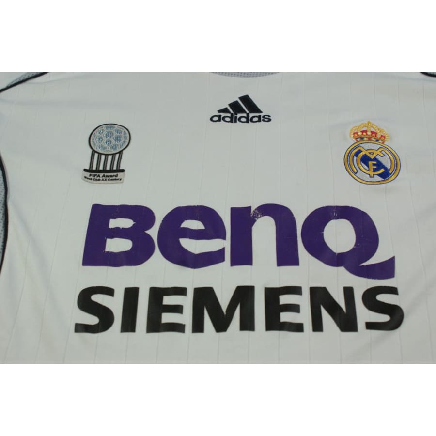 Maillot Real Madrid vintage domicile 2006-2007 - Adidas - Real Madrid