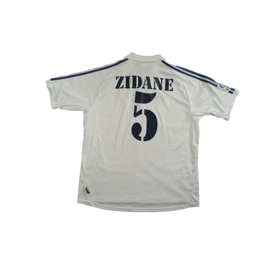 Maillot Real Madrid vintage domicile #5 ZIDANE 2001-2002 - Adidas - Real Madrid