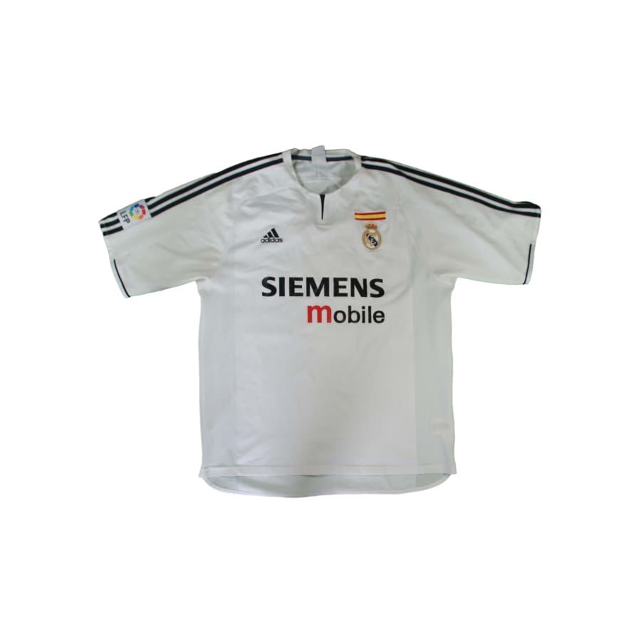 Maillot Real Madrid vintage domicile #5 Zidane 2003-2004 - Adidas - Real Madrid