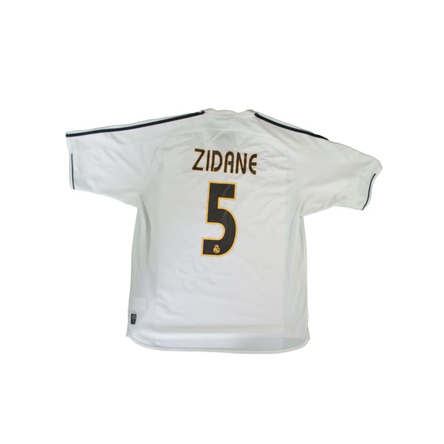 Maillot Real Madrid vintage domicile #5 Zidane 2003-2004 - Adidas - Real Madrid