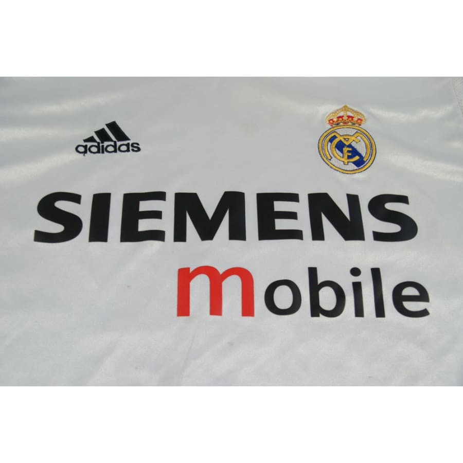 Maillot Real Madrid vintage domicile #5 ZIDANE 2004-2005 - Adidas - Real Madrid