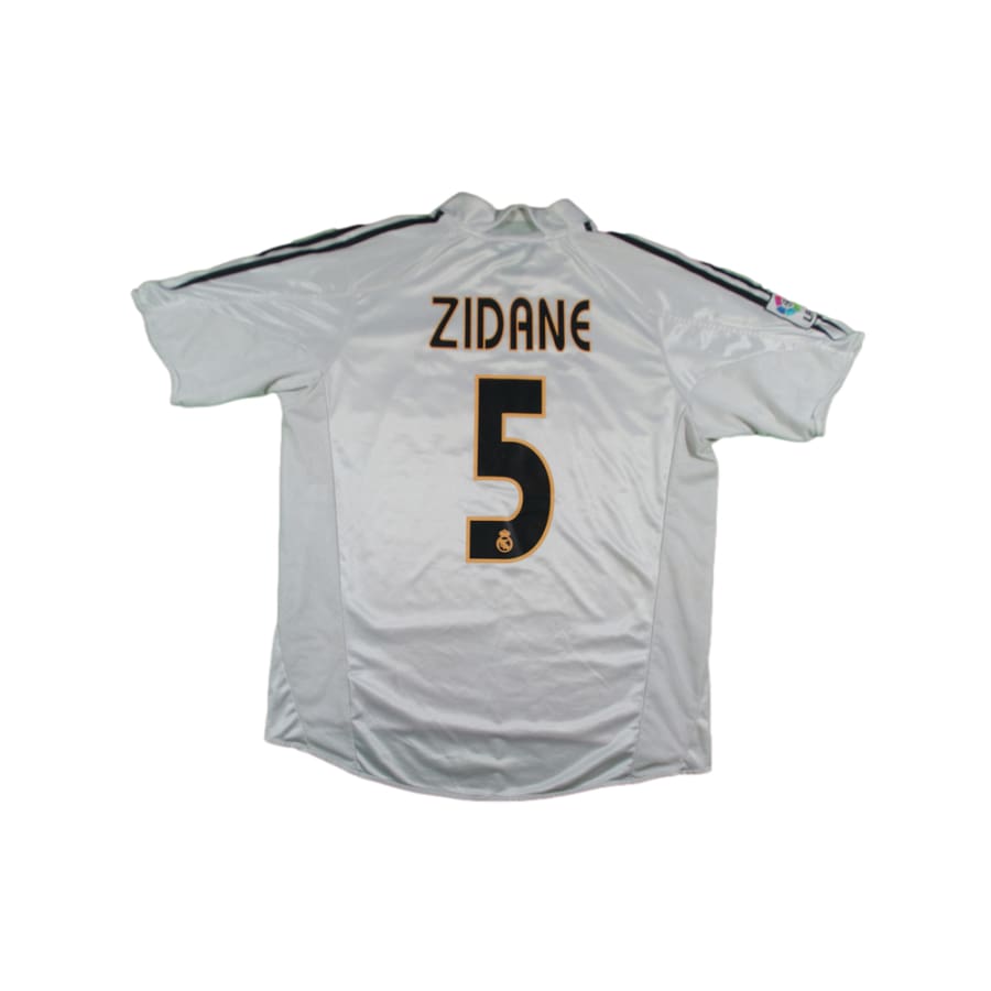 Maillot Real Madrid vintage domicile #5 ZIDANE 2004-2005 - Adidas - Real Madrid