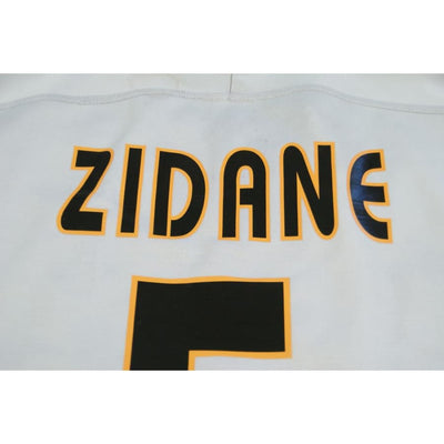 Maillot Real Madrid vintage domicile N°5 ZIDANE 2003-2004 - Adidas - Real Madrid