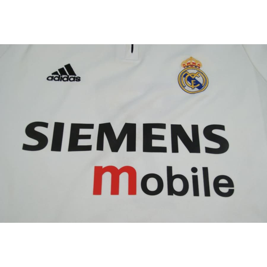 Maillot Real Madrid vintage domicile N°7 COLA 2003-2004 - Adidas - Real Madrid