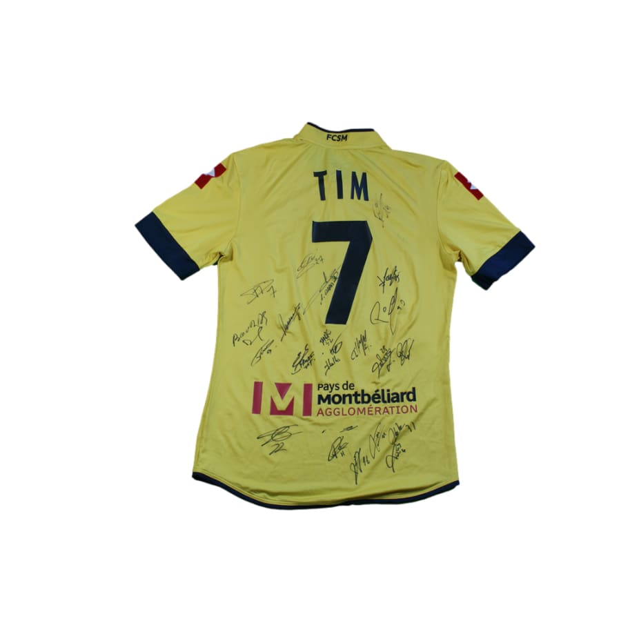 Maillot Sochaux domicile N°7 Tim dédicacé 2013-2014 - Lotto - FC Sochaux-Montbéliard