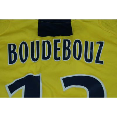 Maillot Sochaux rétro domicile #13 BOUDEBOUZ 2008-2009 - Lotto - FC Sochaux-Montbéliard