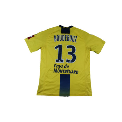 Maillot Sochaux rétro domicile #13 BOUDEBOUZ 2008-2009 - Lotto - FC Sochaux-Montbéliard
