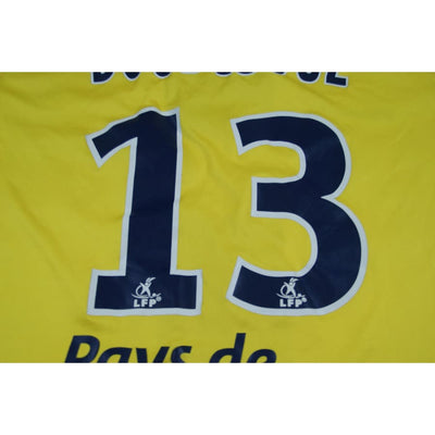 Maillot Sochaux rétro domicile #13 BOUDEBOUZ 2008-2009 - Lotto - FC Sochaux-Montbéliard