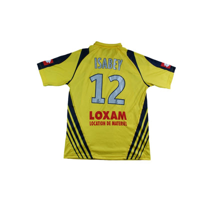 Maillot Sochaux rétro domicile N°12 ISABEY 2007-2008 - Lotto - FC Sochaux-Montbéliard