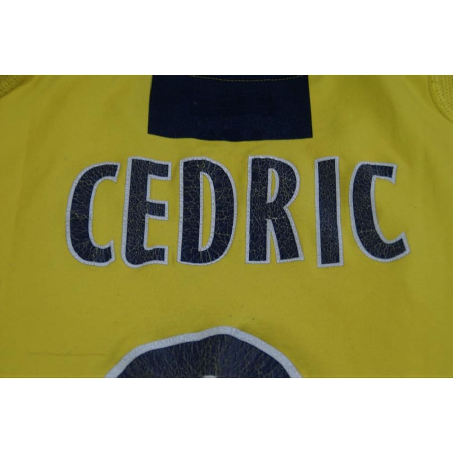 Maillot Sochaux rétro domicile N°8 CEDRIC 2008-2009 - Lotto - FC Sochaux-Montbéliard