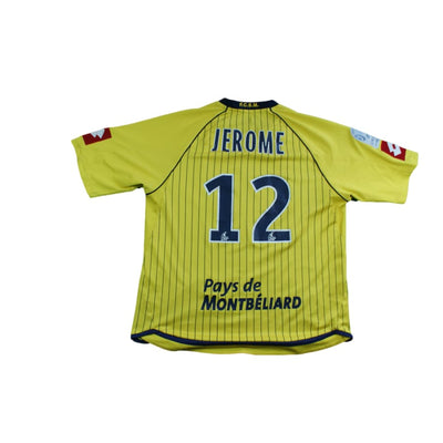 Maillot Sochaux vintage domicile N°12 JEROME 2009-2010 - Lotto - FC Sochaux-Montbéliard