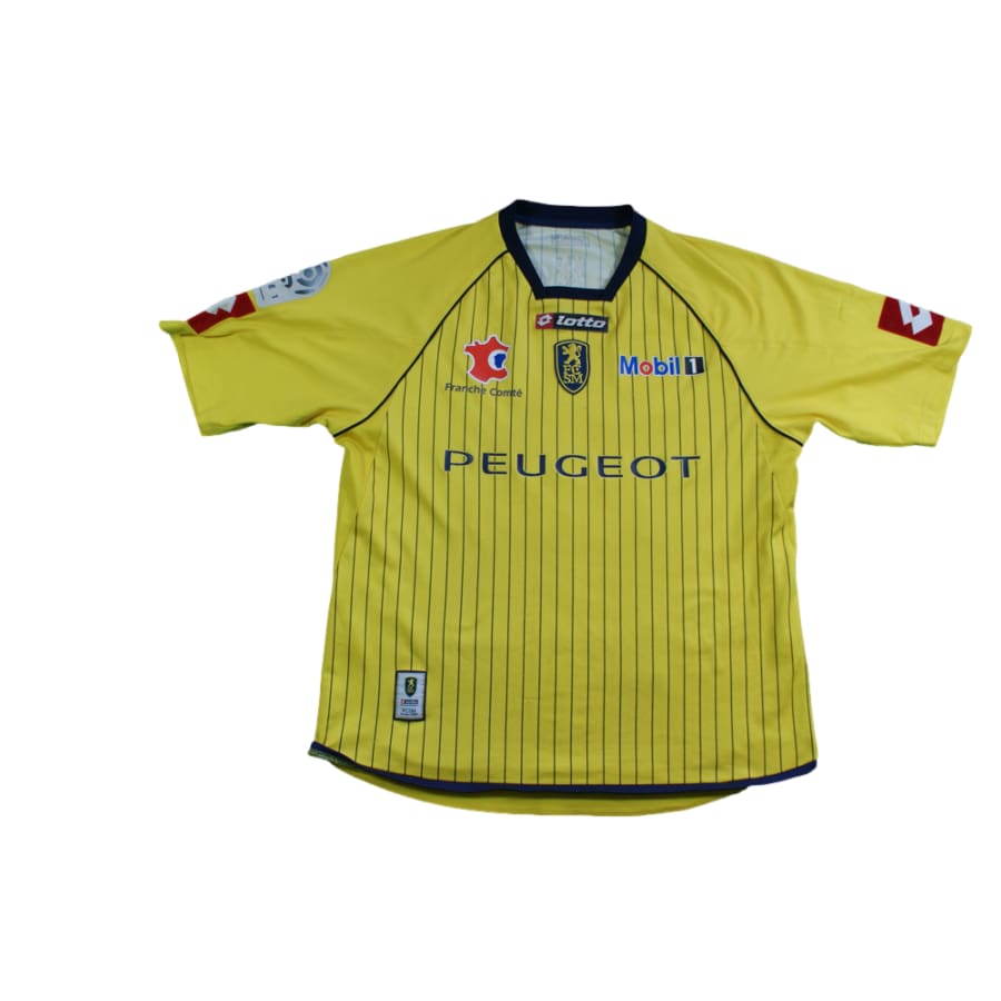 Maillot Sochaux vintage domicile N°12 JEROME 2009-2010 - Lotto - FC Sochaux-Montbéliard