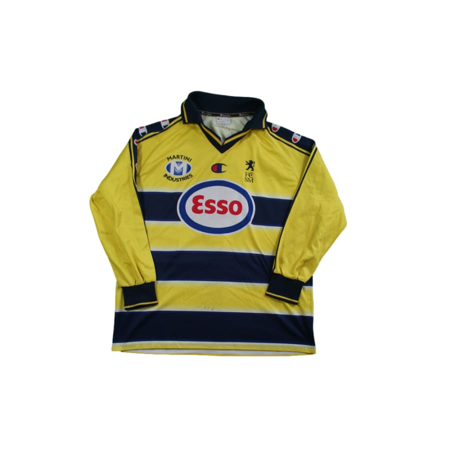 Maillot Sochaux vintage domicile N°9 PAGIS 2002-2003 - Champion - FC Sochaux-Montbéliard