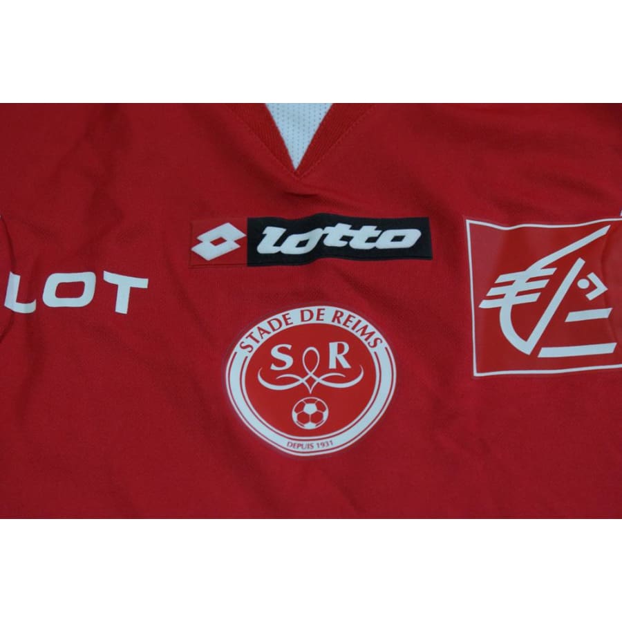 Maillot Stade de Reims vintage domicile 2008-2009 - Lotto - Stade de Reims