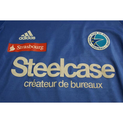 Maillot Strasbourg rétro domicile N°10 FARNERUD.P 2005-2006 - Adidas - RC Strasbourg Alsace