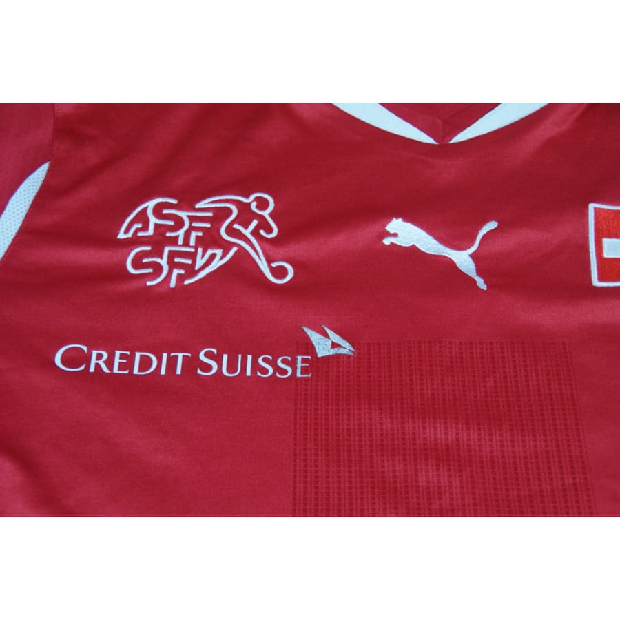 Maillot Suisse vintage domicile 2010-2011 - Puma - Suisse