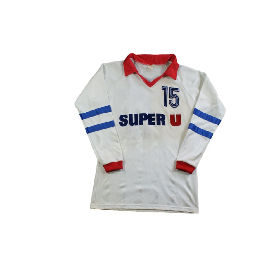 Maillot Super U vintage N°15 années 1990 - Autre marque - Autres championnats