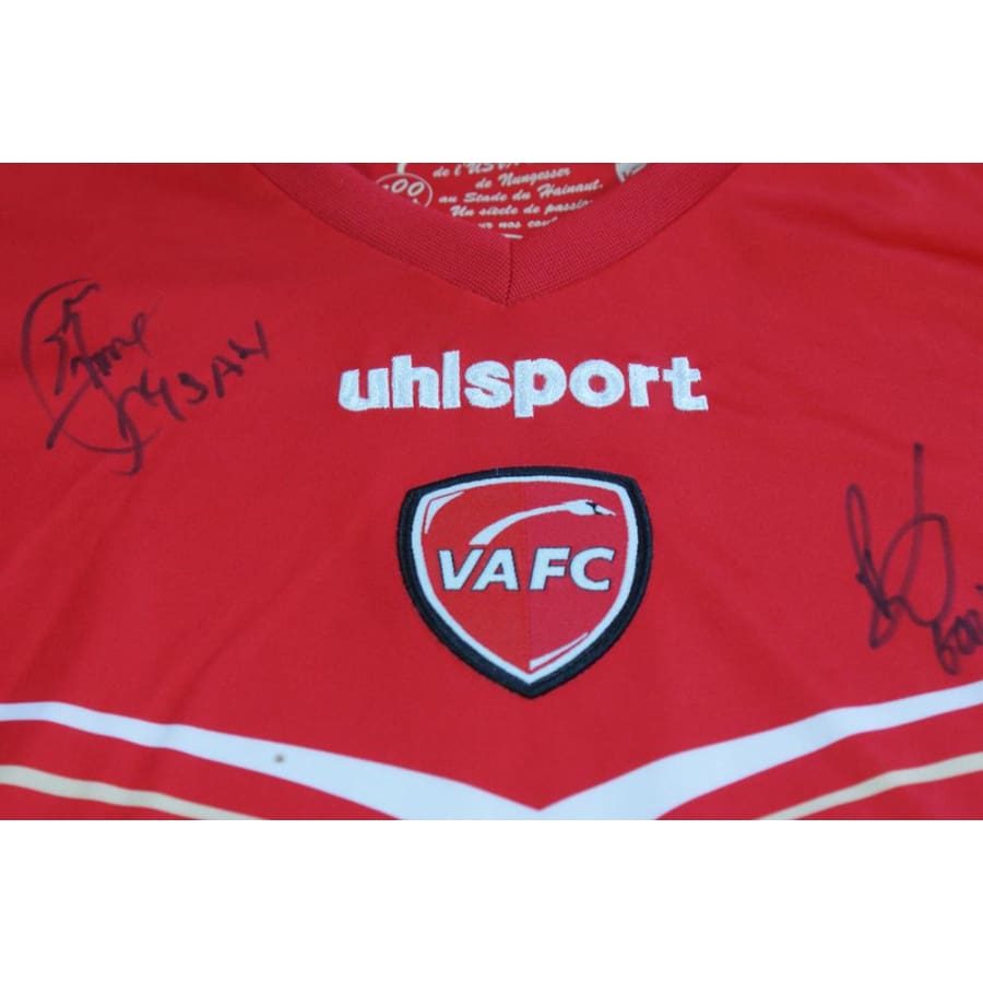 Maillot Valenciennes FC domicile dédicacé 2012-2013 - Uhlsport - Valenciennes FC