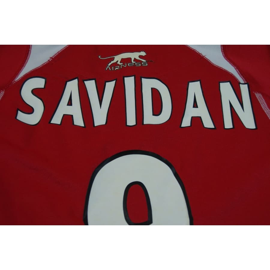 Maillot Valenciennes FC rétro domicile #9 SAVIDAN 2006-2007 - Airness - Valenciennes FC