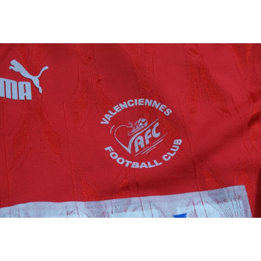 Maillot Valenciennes FC vintage domicile enfant N°9 1996-1997 - Puma - Valenciennes FC