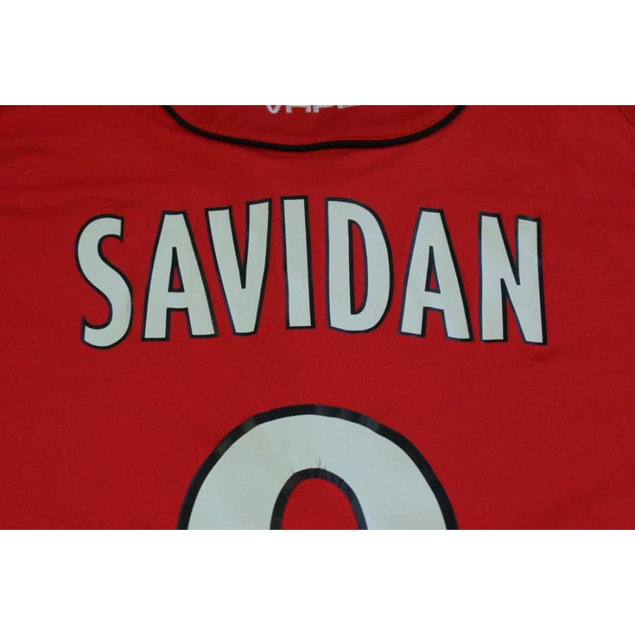 Maillot Valenciennes FC vintage domicile N°9 SAVIDAN 2007-2008 - Diadora - Valenciennes FC