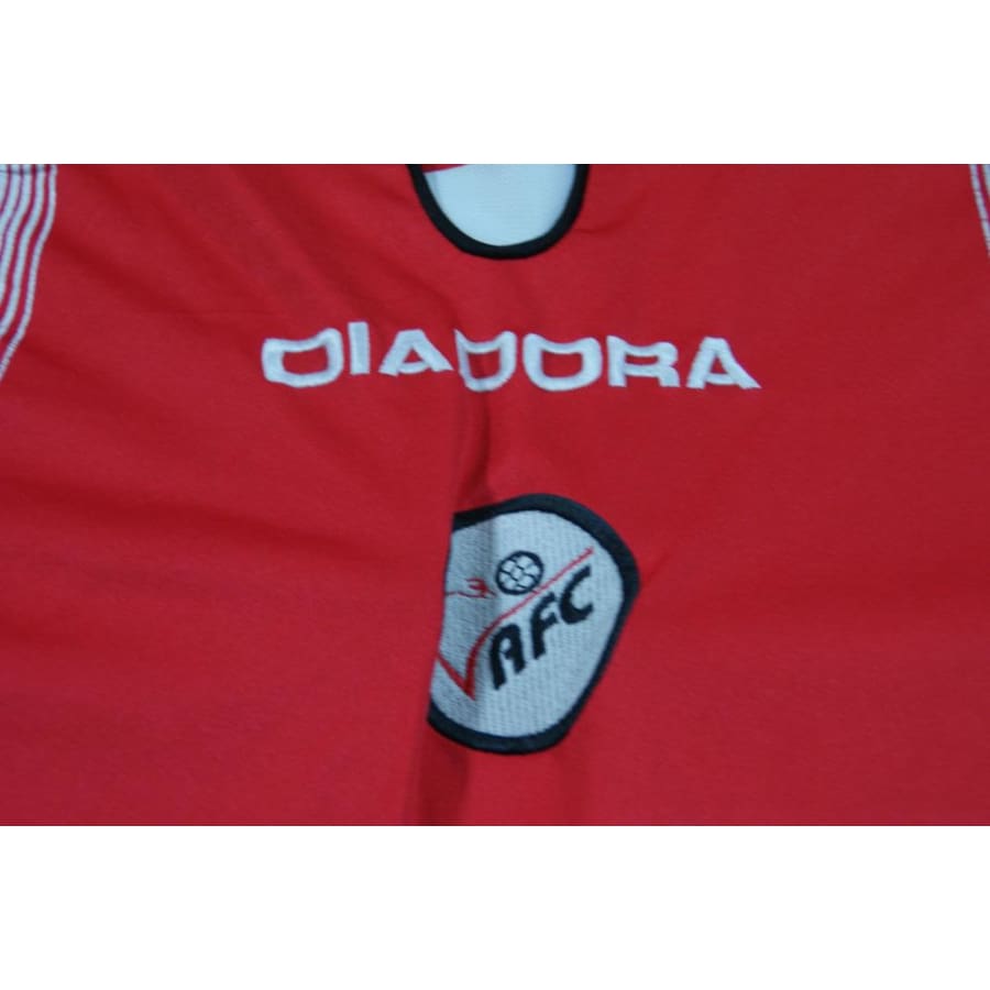 Maillot Valenciennes vintage domicile #9 SAVIDAN 2007-2008 - Diadora - Valenciennes FC