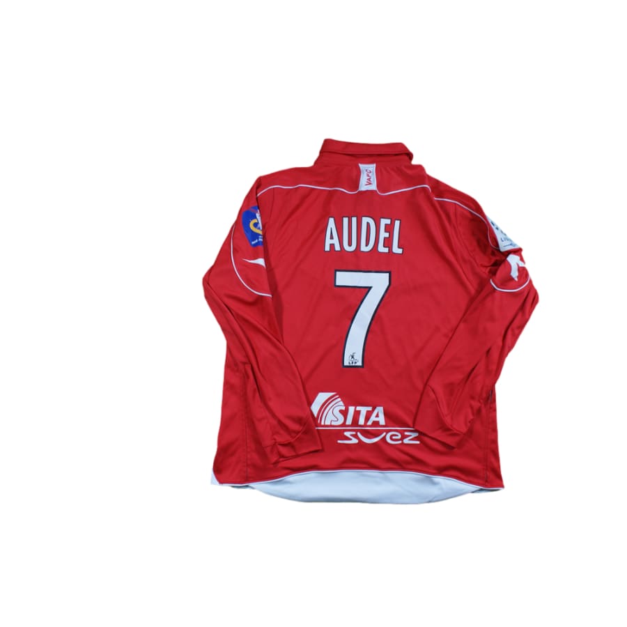 Maillot Valenciennes vintage domicile N°7 AUDEL 2008-2009 - Diadora - Valenciennes FC