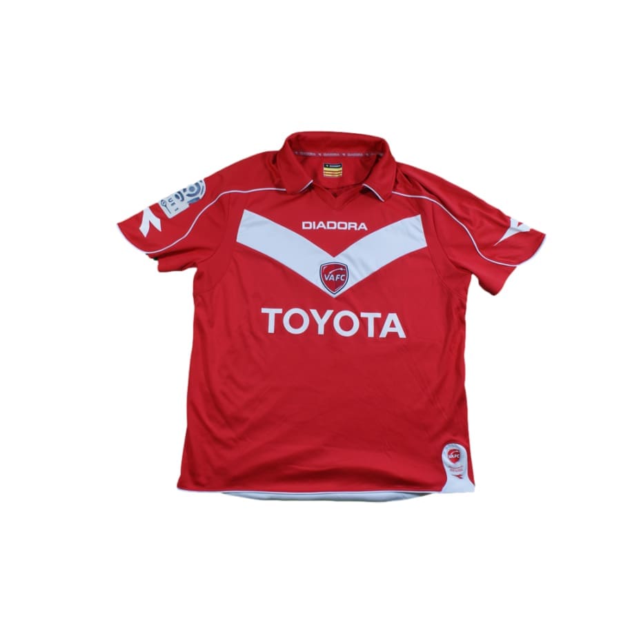 Maillot Valenciennes vintage domicile N°7 AUDEL 2008-2009 - Diadora - Valenciennes FC