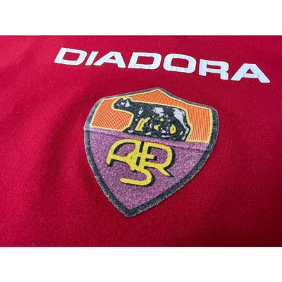 Maillot vintage domicile AS Roma #10 Totti saison 2008-2007 - Diadora - AS Rome