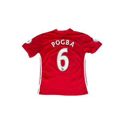 Maillot vintage domicile Manchester United #6 Pogba saison 2016-2017 - Adidas - Manchester United