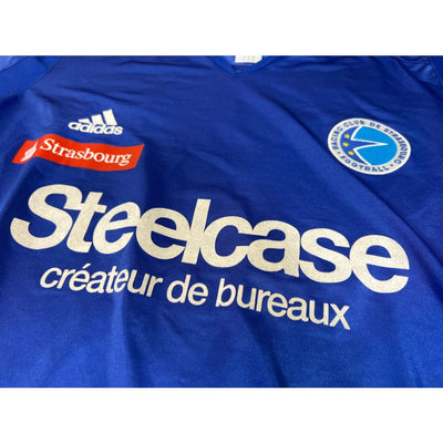 Maillot vintage domicile Strabourg #11 Abdessadki saison 2005-2006 - Adidas - RC Strasbourg Alsace