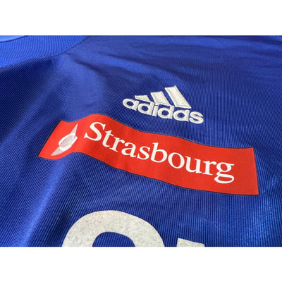 Maillot vintage domicile Strabourg #11 Abdessadki saison 2005-2006 - Adidas - RC Strasbourg Alsace