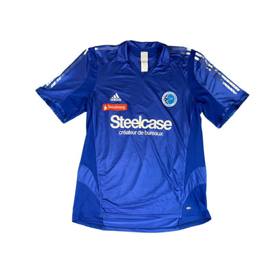 Maillot vintage domicile Strabourg #11 Abdessadki saison 2005-2006 - Adidas - RC Strasbourg Alsace