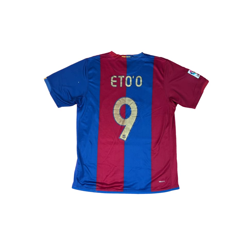 Maillot vintage FC Barcelone #9 ETOO 2006-2007 - Nike