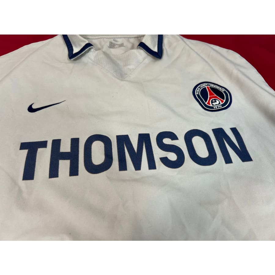 Maillot vintage PSG extérieur #2 Heinze saison 2003-2004 - Nike - Paris Saint-Germain