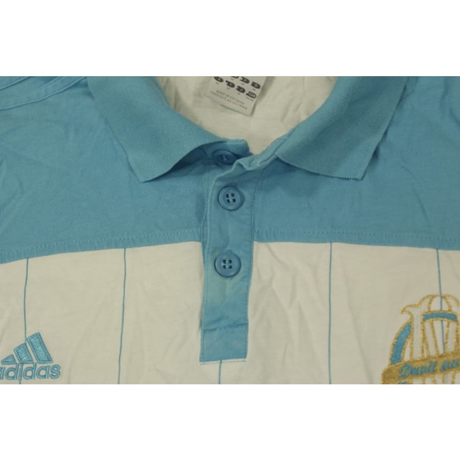 Polo de foot Olympique de Marseille 2009-2010 - Adidas - Olympique de Marseille