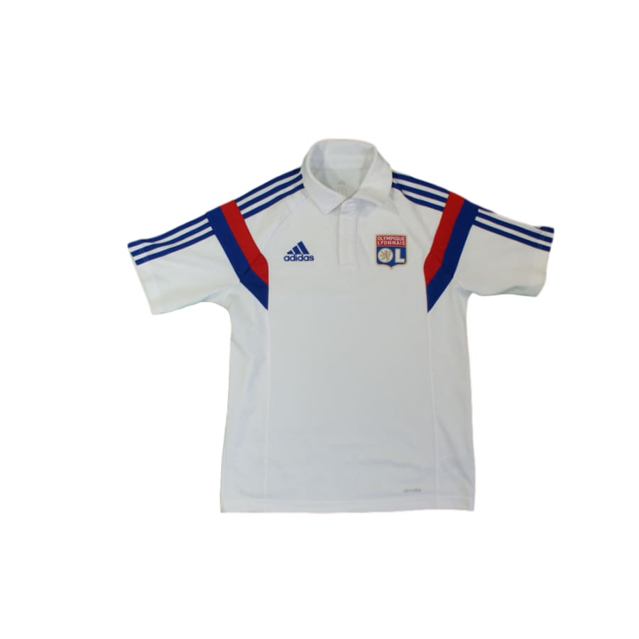 Polo de foot rétro supporter Olympique Lyonnais années 2010 - Adidas - Olympique Lyonnais