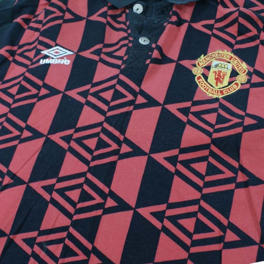 Polo de football retro Manchester United - Umbro - Manchester United