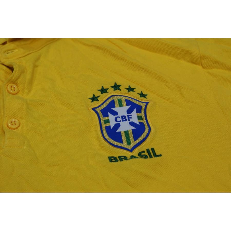 Polo de football rétro supporter équipe du Brésil années 2010 - Nike - Brésil