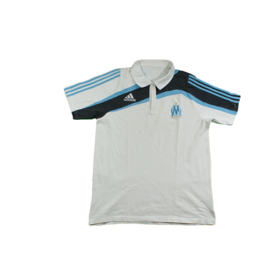 Polo foot rétro Marseille supporter années 2010 - Adidas - Olympique de Marseille