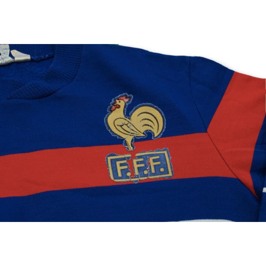 Pull de football vintage Equipe de France Adidas Ventex 1983-1984 - Adidas - Equipe de France