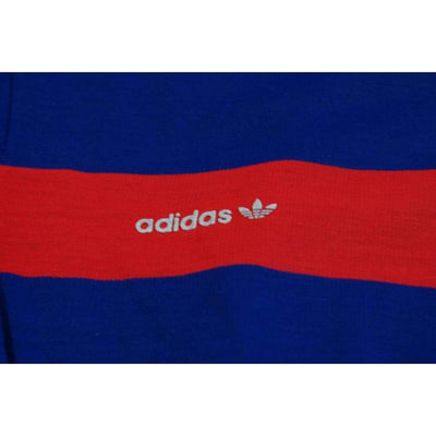 Pull football rétro équipe de France supporter années 1980 - Adidas - Eq