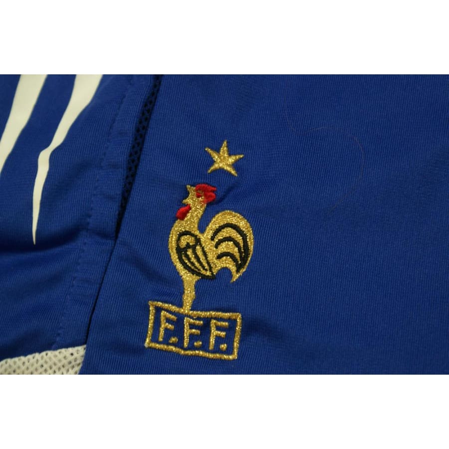 Short de foot rétro domicile Equipe de France 2004-2005 - Adidas - Equipe de France