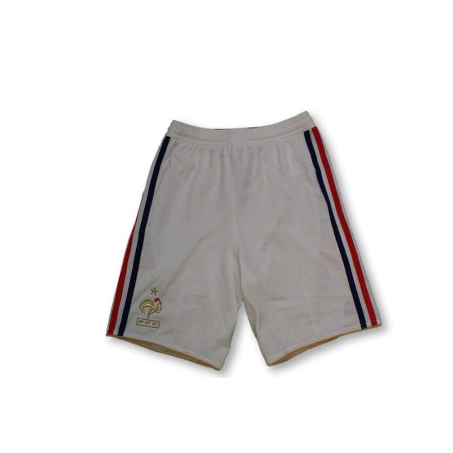 Short de football rétro domicile enfant Equipe de France 2010-2011 - Adidas - Equipe de France