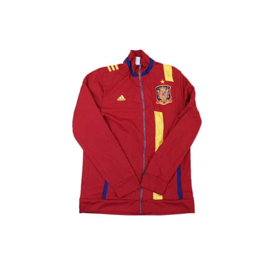 Veste de foot rétro entraînement équipe d’Espagne années 2010 - Adidas - Espagne