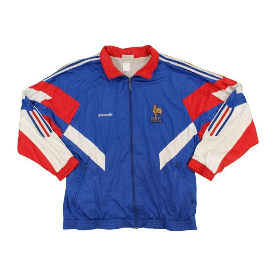 Veste de football équipe de France 1992 - Adidas - Equipe de France