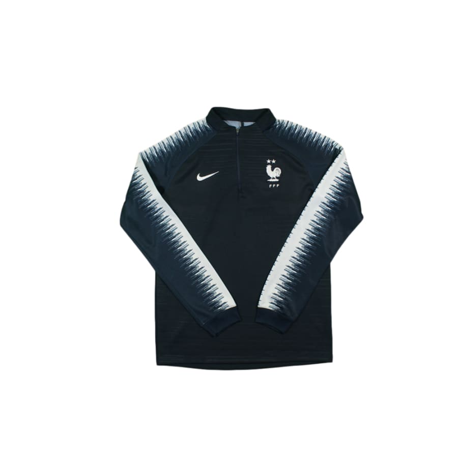Veste de football rétro entraînement Equipe de France 2018-2019 - Nike - Equipe de France