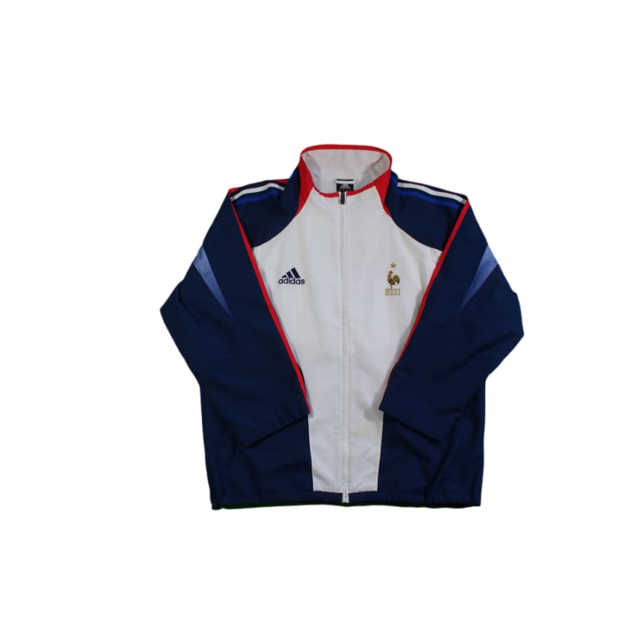 Veste foot rétro équipe de France supporter années 2000 - Adidas - Equipe de France