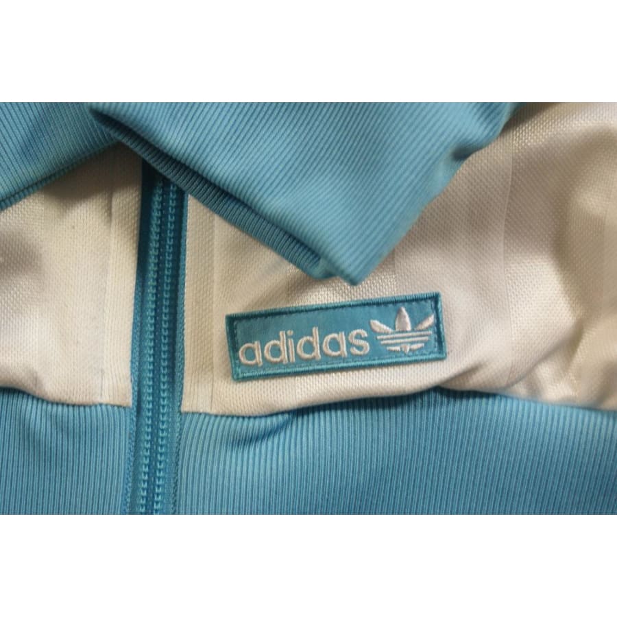 Veste foot vintage Marseille supporter années 2000 - Adidas - Olympique de Marseille