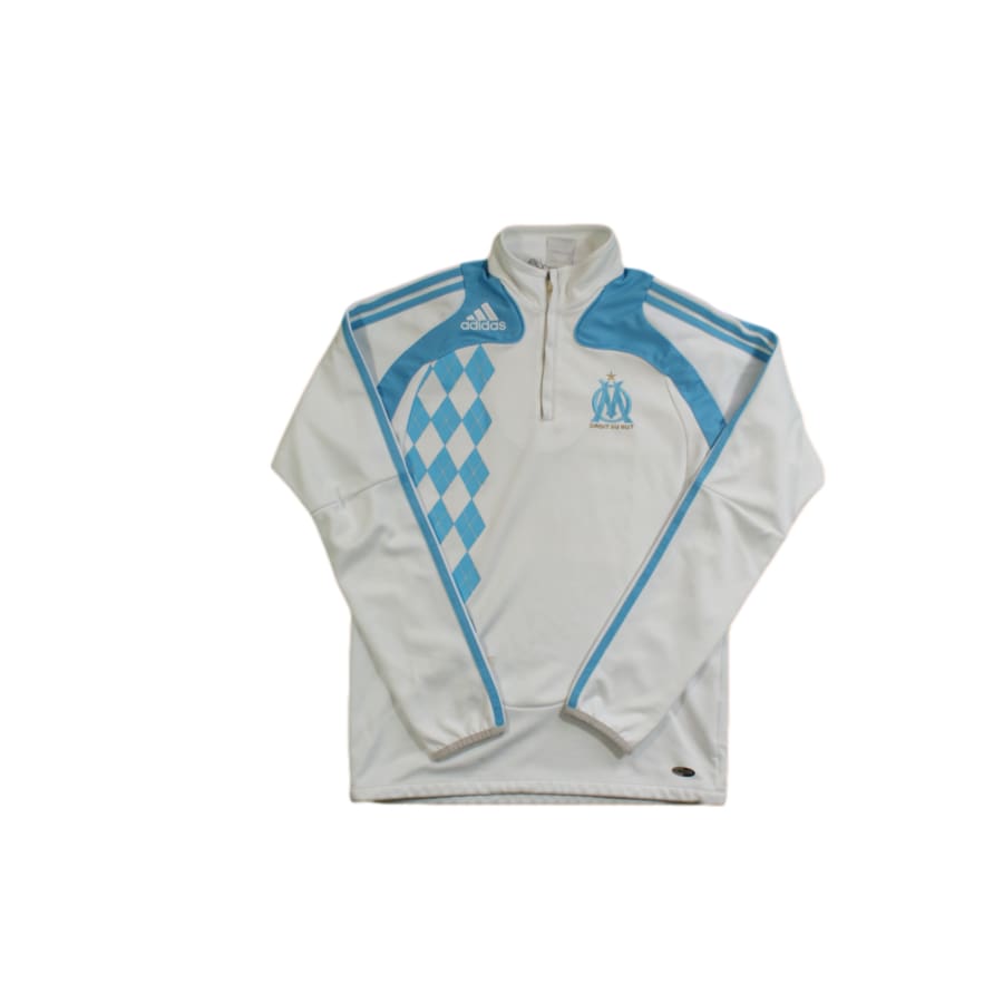 Veste foot vintage Olympique de Marseille supporter années 2010 - Adidas - Olympique de Marseille